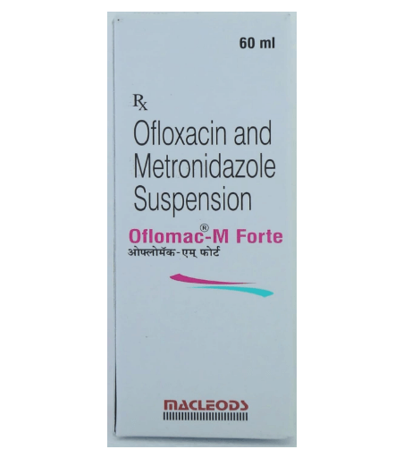 ofloxacin & metronidazole suspension