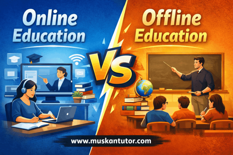 Online Education Vs Offline Education
