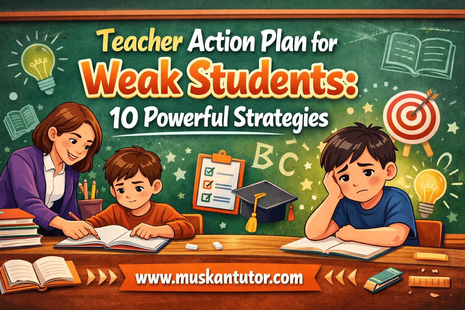 teacher action plan for weak students