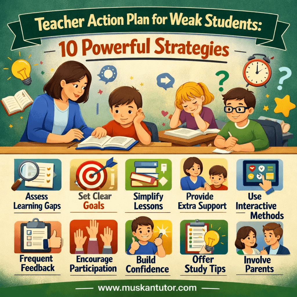 action plan for weak students