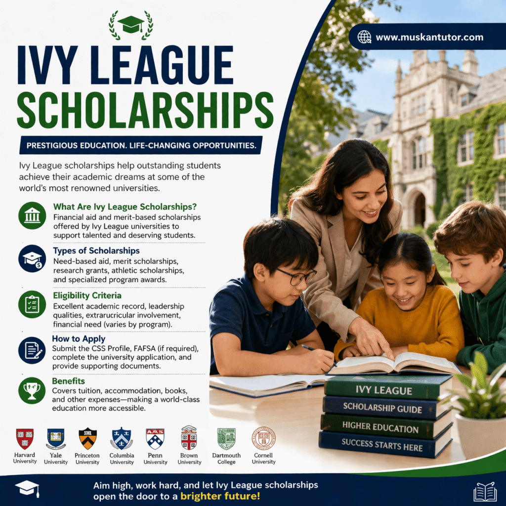 Ivy League schools scholarships