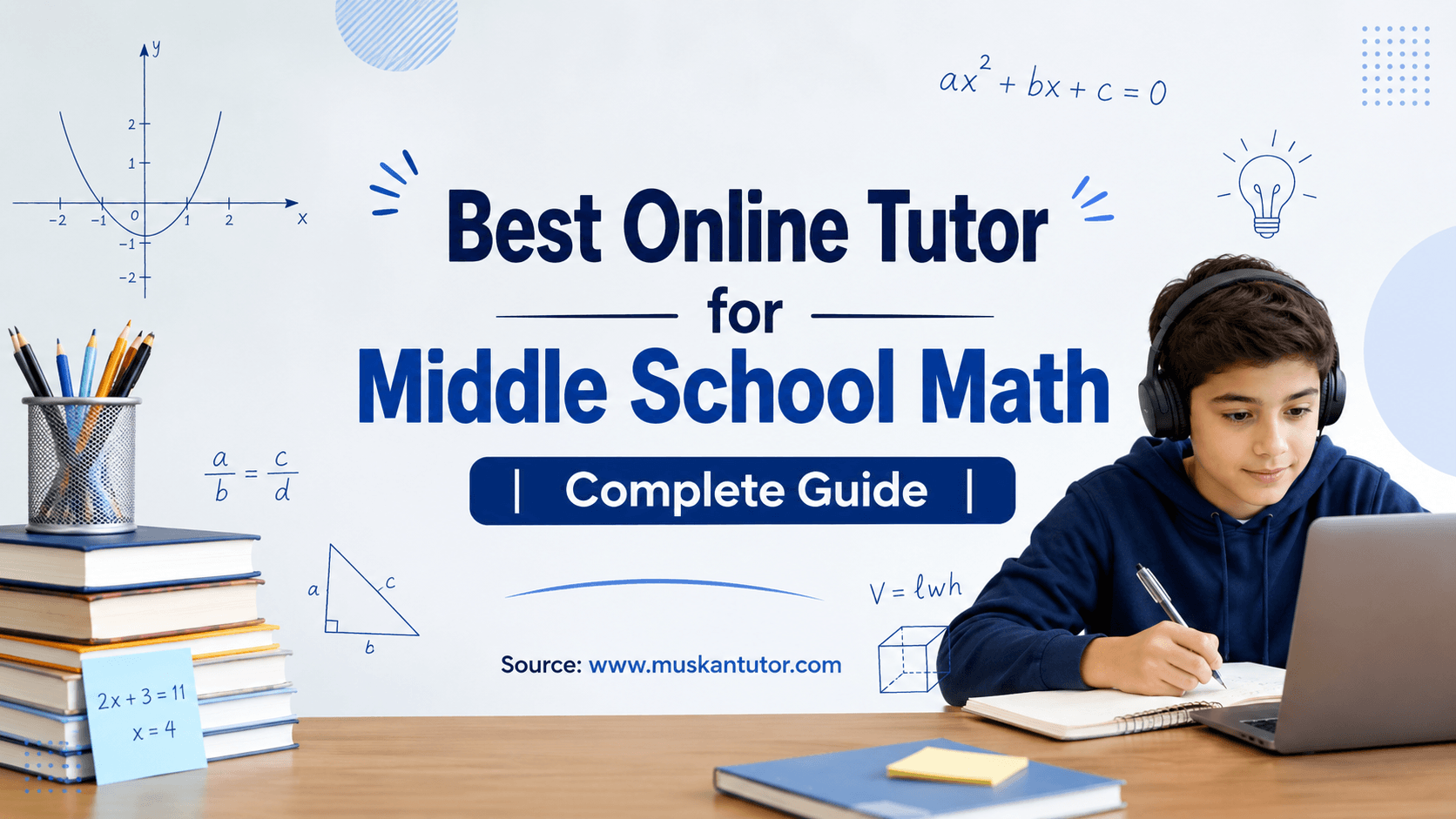 best online tutor for middle school math