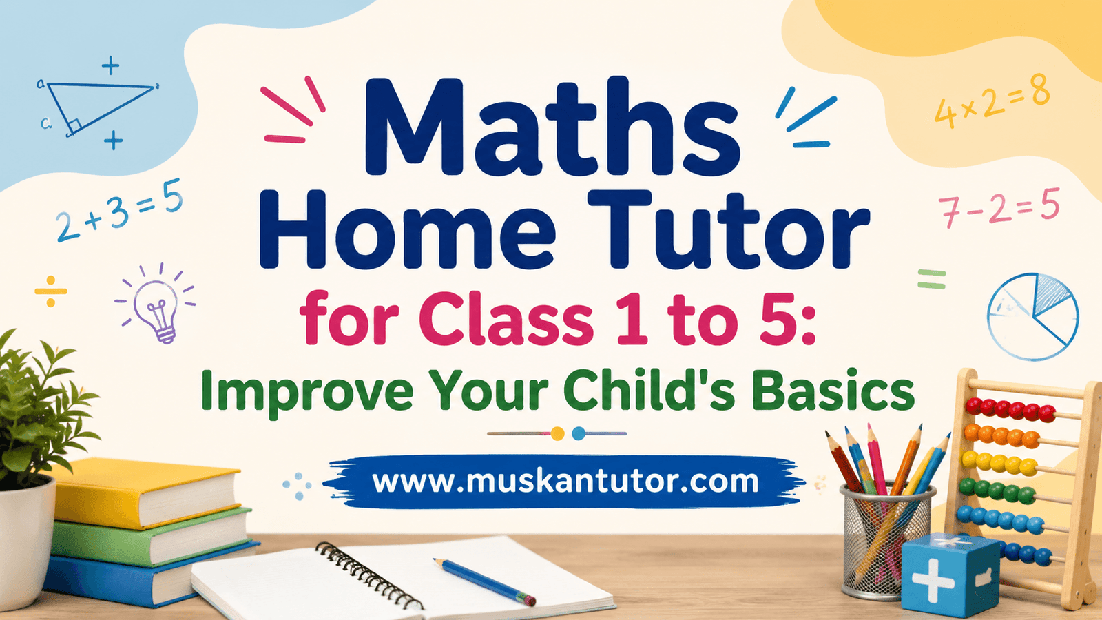 Maths Home Tutor for Class 1 to 5