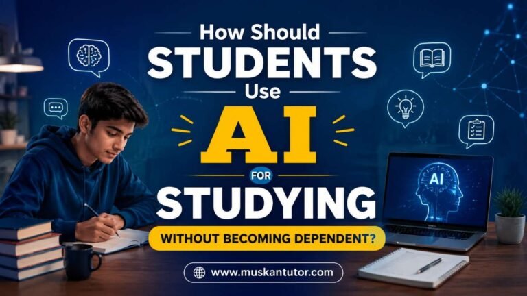 How Should Students Use AI for Studying Without Becoming Dependent?