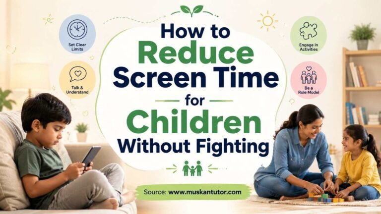 How to Reduce Screen Time for Children Without Fighting