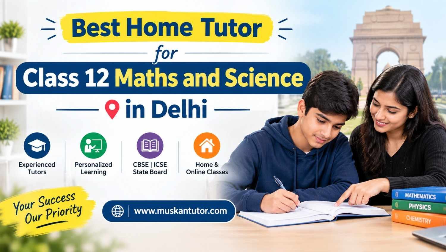 Home Tutor for Class 12 Maths and Science