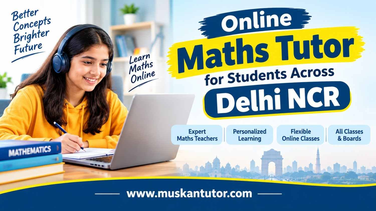 online maths tutor Delhi NCR